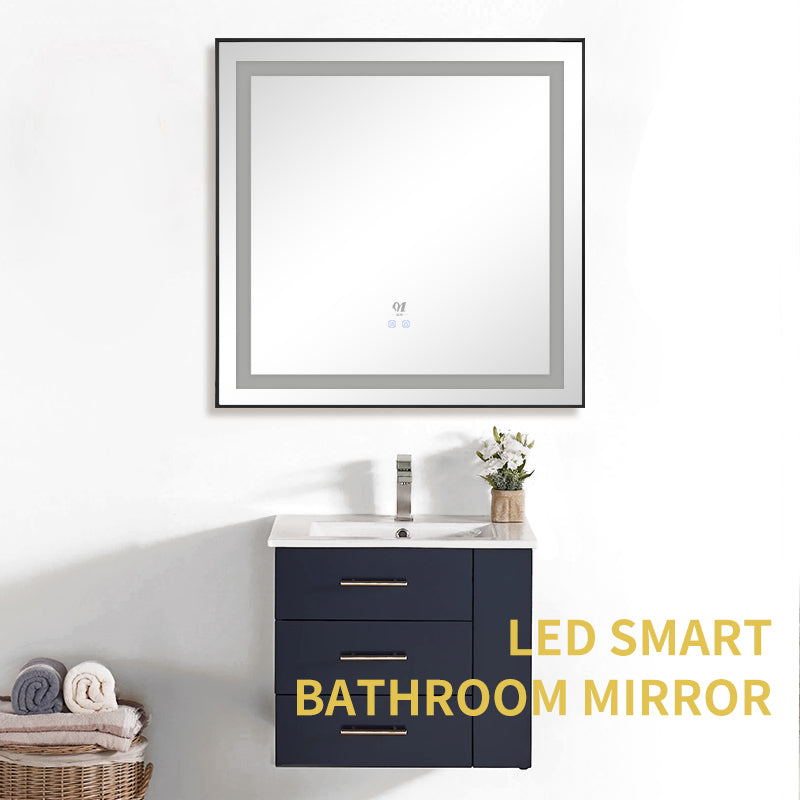 Espelho Espejo Inteligente Espejos Con Luz Led Wall Custom Mirror Decoration Bathroom Mirror Bath Mirrors With Logo Led Light