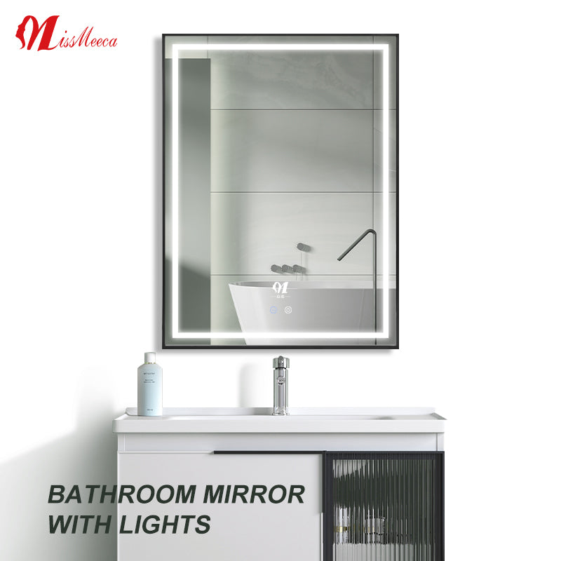 New Design Smart Led Mirror Bathroom Vanity Led Bath Mirrors With Light