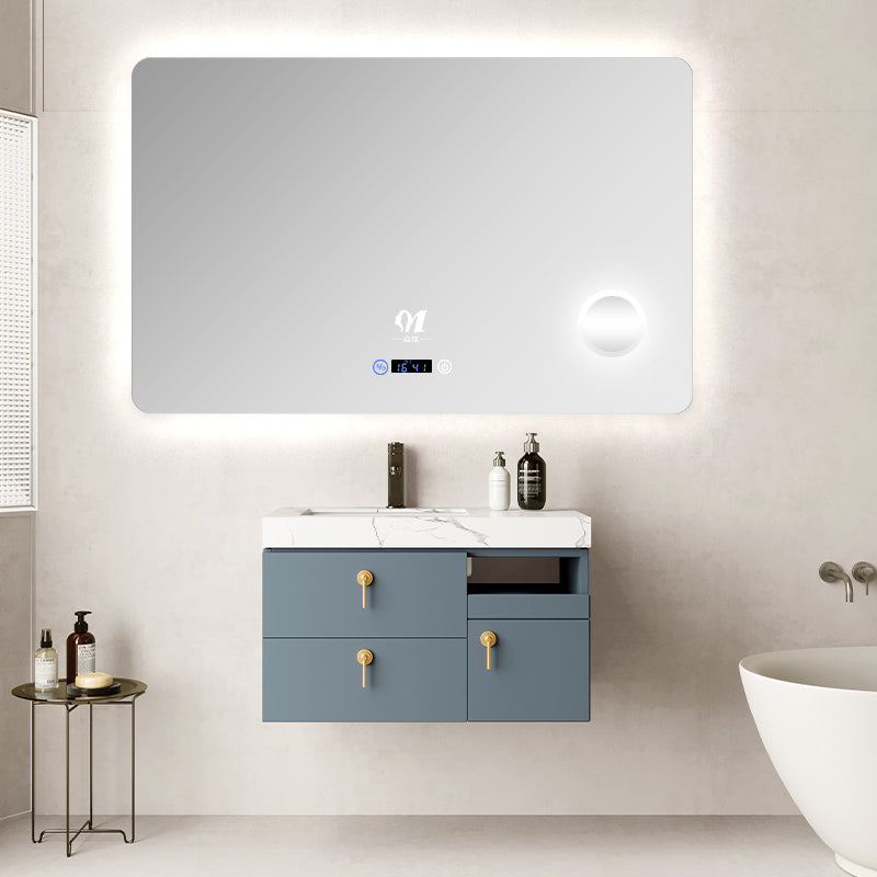 Anti Fog Designer Bath Espelho Espejo Inteligente Espejos Con Luz Big Led Washroom Toilet Mirror Bathroom Mirror With Led Light