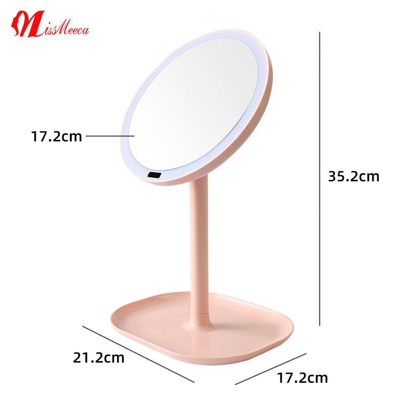 espejos redondos Led Touch Infrared Motion Sensor Switch  5X 7X Magnify Mirrors Smart Led Mirror