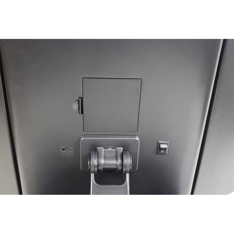 Tri-Fold Lighted Mirror with 22 LED Lights Make Up Mirror with Organizer Box