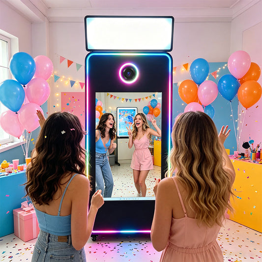 Selfie Mirror Booth: How Large Touchscreen Photo Stations Transform Guest Engagement At Events