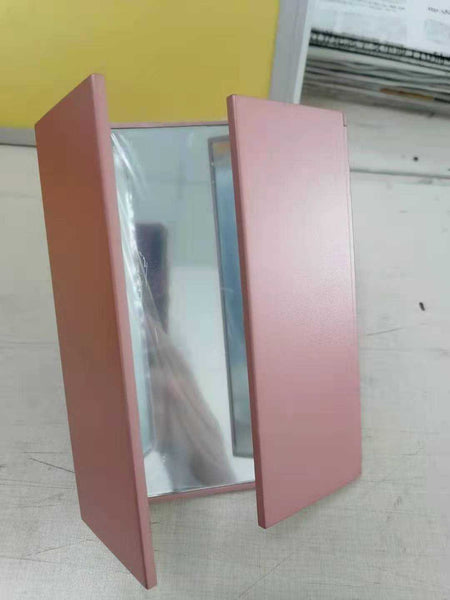 Press Switch Portable Trifolded Mirror --Light Your Beauty