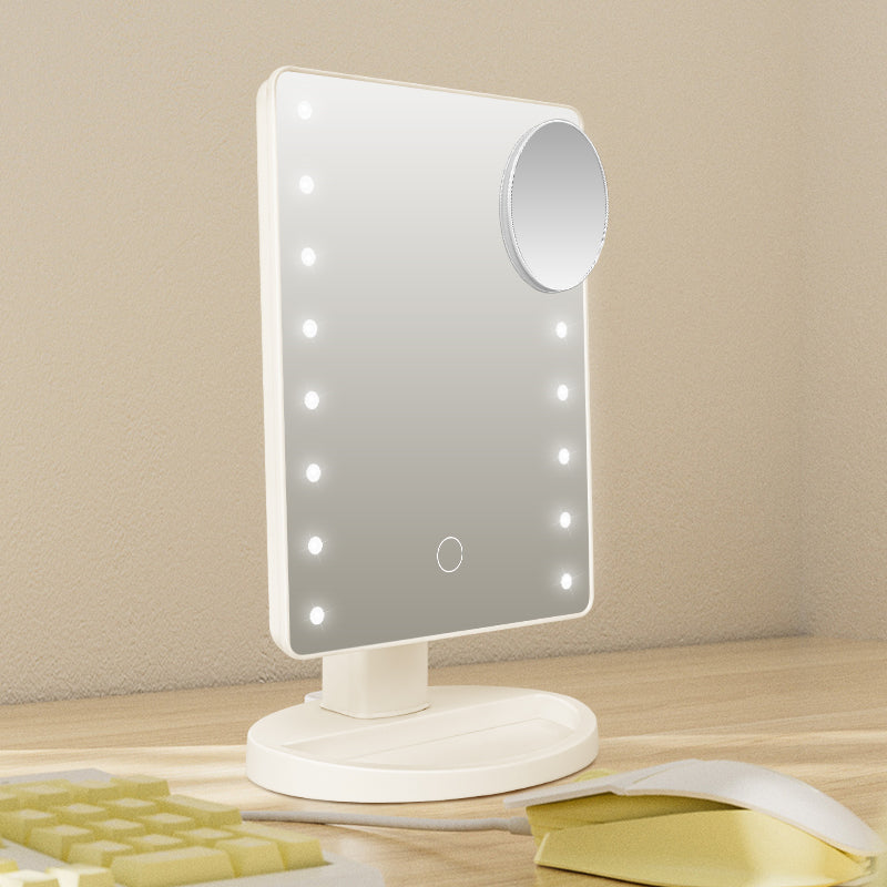 16 LEDs Lights Makeup Mirror with 10x Magnifying Mirror