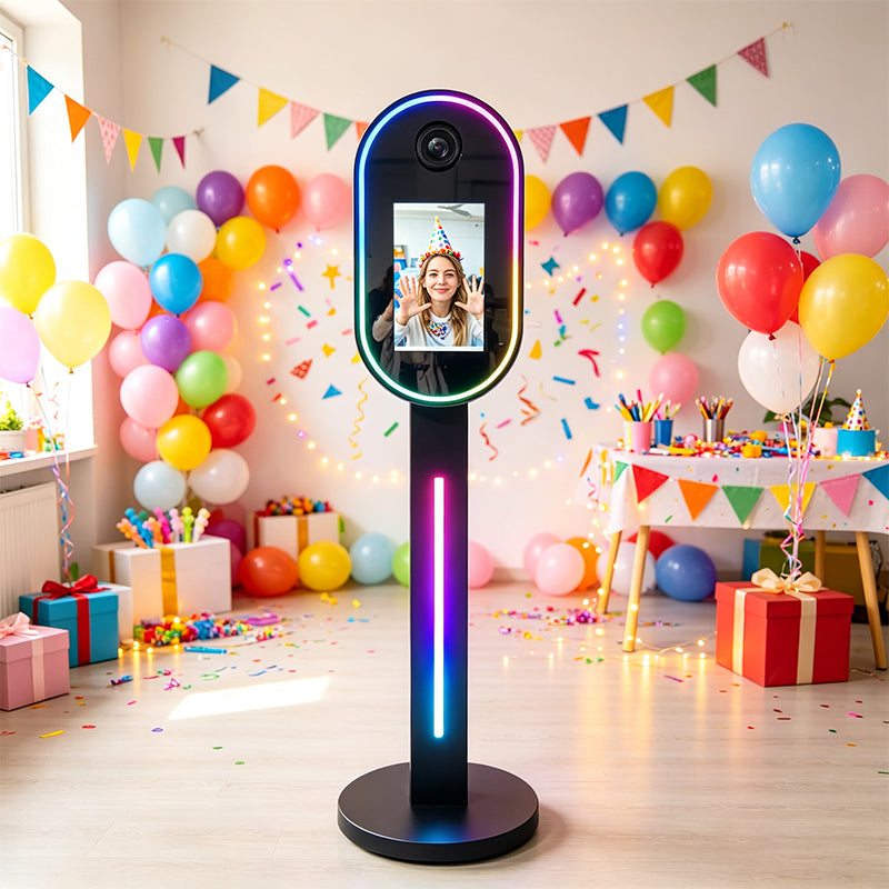 13.3" Magic Mirror Photo Booth WSK-13.3 DSLR Version | Touch Selfie Mirror Booth for Events | In Stock  Warehouse