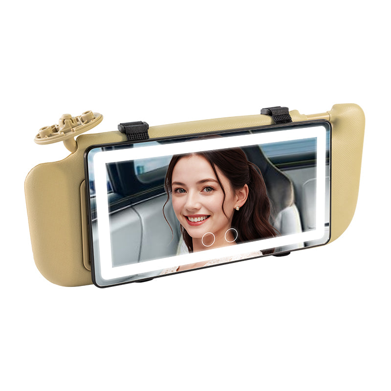 In-Stock USA Warehouse Fast Shipping 3-Color Adjustable Brightness LED Vanity Mirror Rearview With Lights