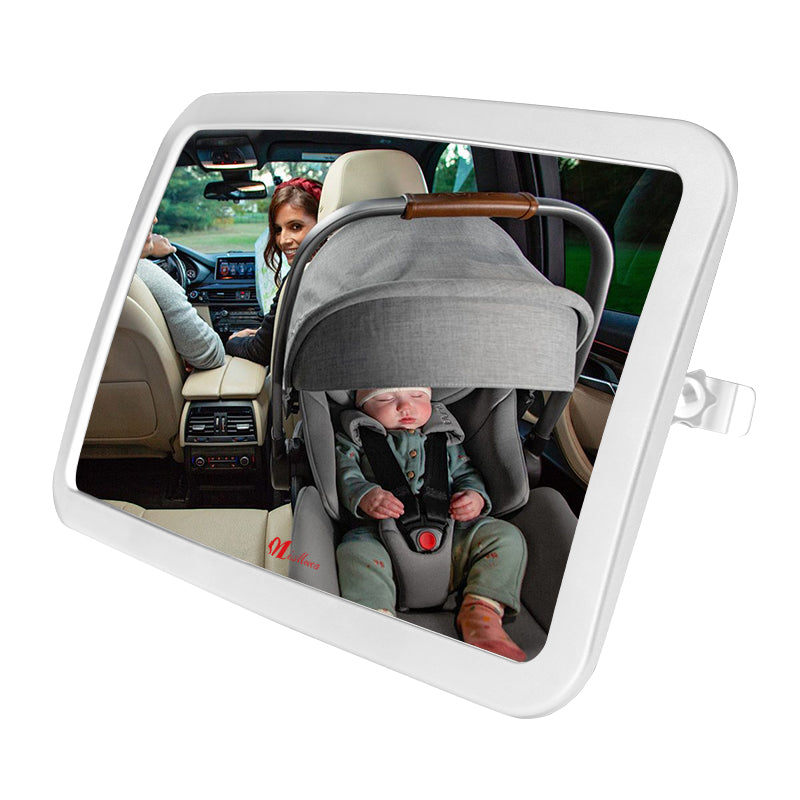 Stock Available Children Rear View Led Mirror Back Seat Baby Car Mirror for Rear-Facing Car Seat