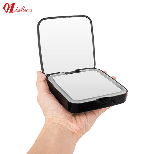Usb1500Mah Lighted 5X Magnifying Magnify Smart Mirror