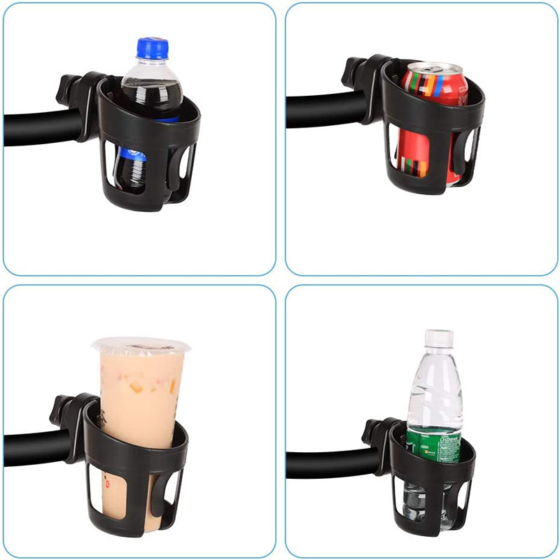 Missmeeca Stroller cup holder Portable ABS material car cup holder Adjustable Universal cup holder stroller