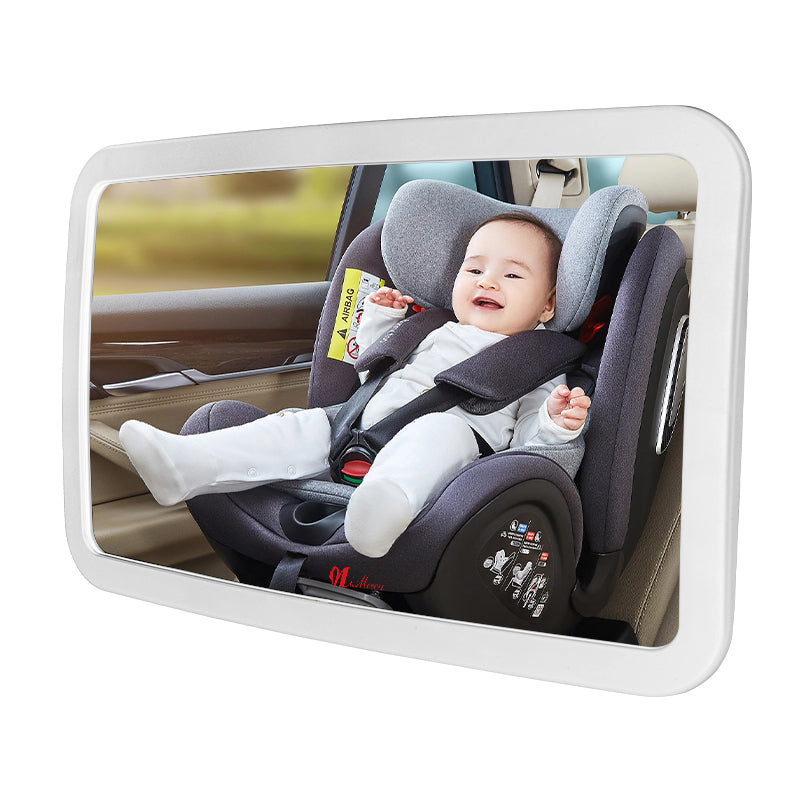 Stock Available Children Rear View Led Mirror Back Seat Baby Car Mirror for Rear-Facing Car Seat