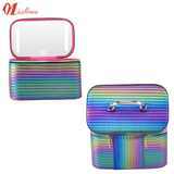 Mini Compact Espejo Decorativo Espejo Con Luz Led Cosmetic Case