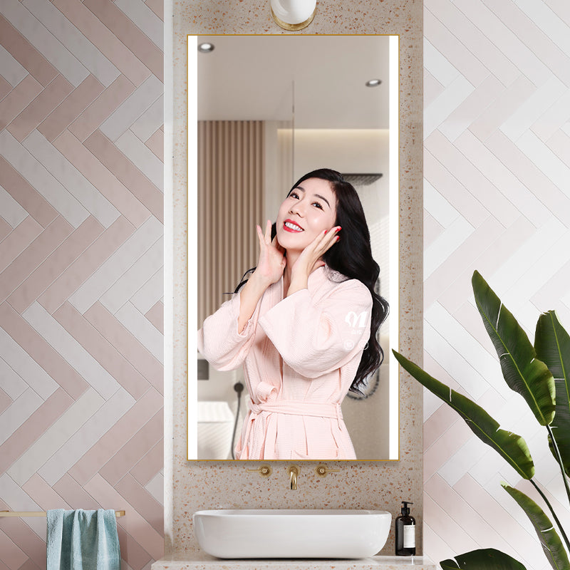 Bathroom Mirrors With Waterproof Ip65 Touch Sensor Mirrors Cosmetic Makeup Android Smart Mirror