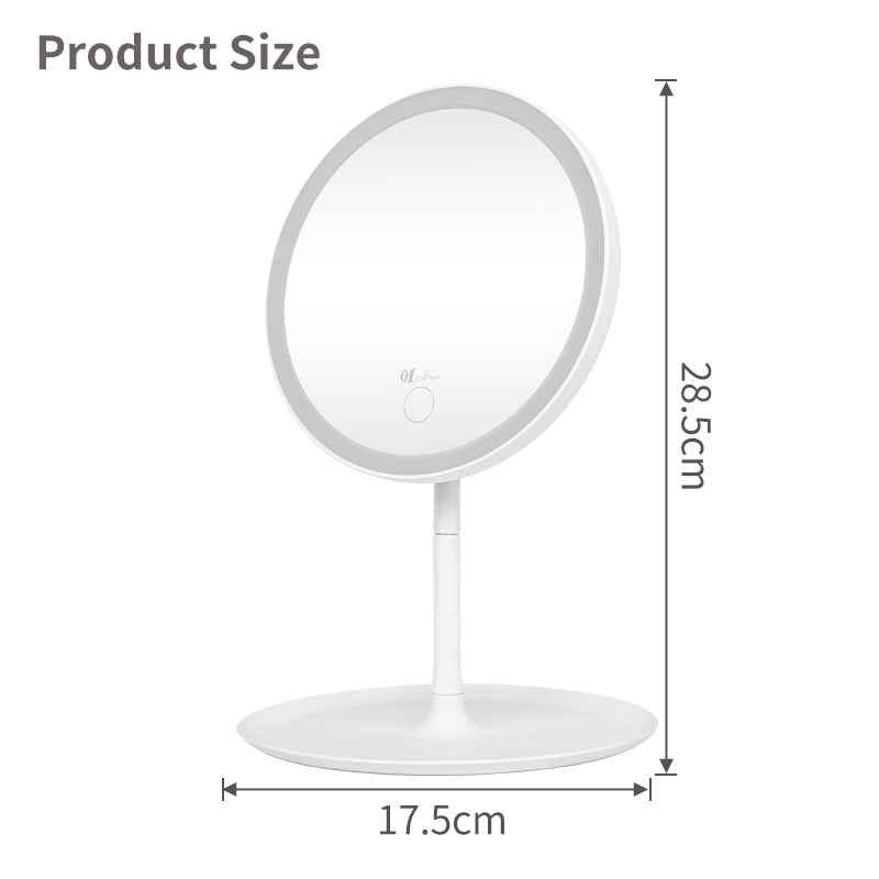 espejos redondos Led Touch Infrared Motion Sensor Switch  5X 7X Magnify Mirrors Smart Led Mirror