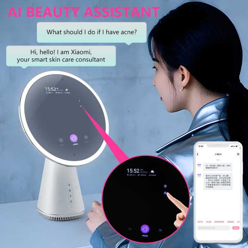 AI Beauty Assistant Consultation Feature Display