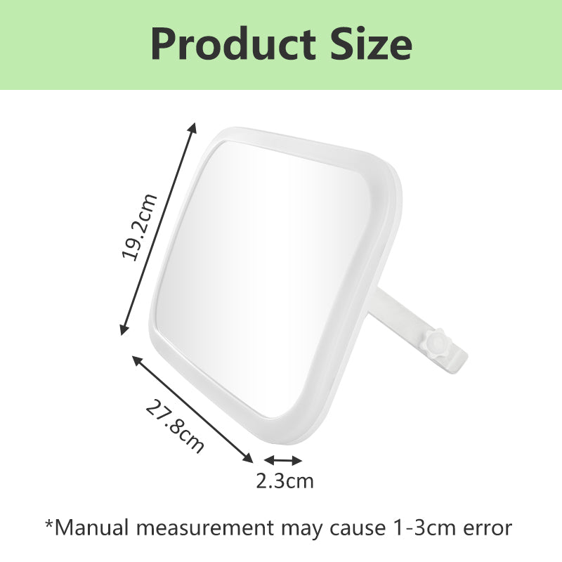 Baby Car Mirror Product Size Diagram With 27.8cm Width And 19.2cm Height