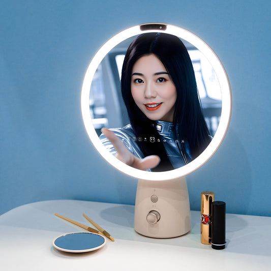 LED Smart Makeup Mirror with Touch Control and Adjustable Lighting