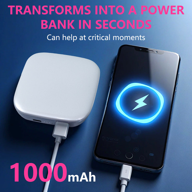 Portable Power Bank Charging Phone with 1000mAh Capacity