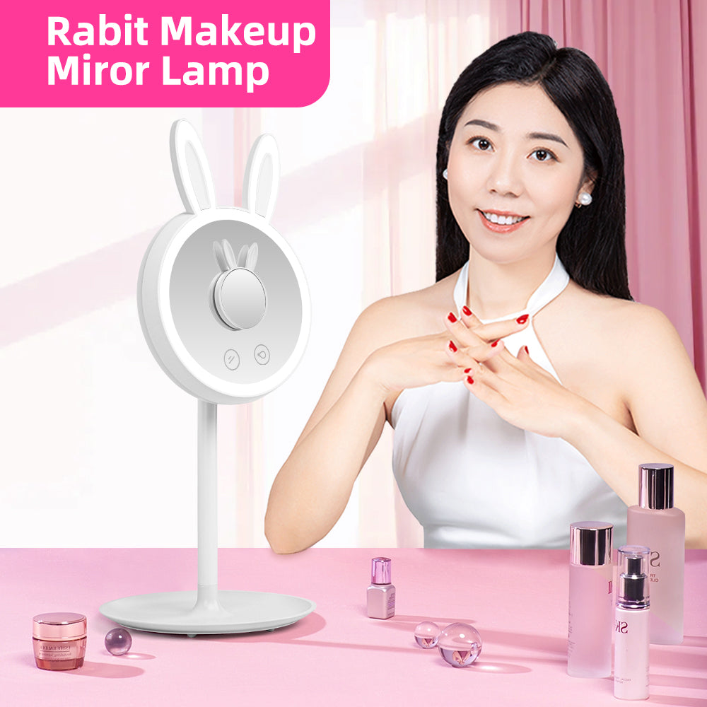 portable vanity LED mirror- sleek design