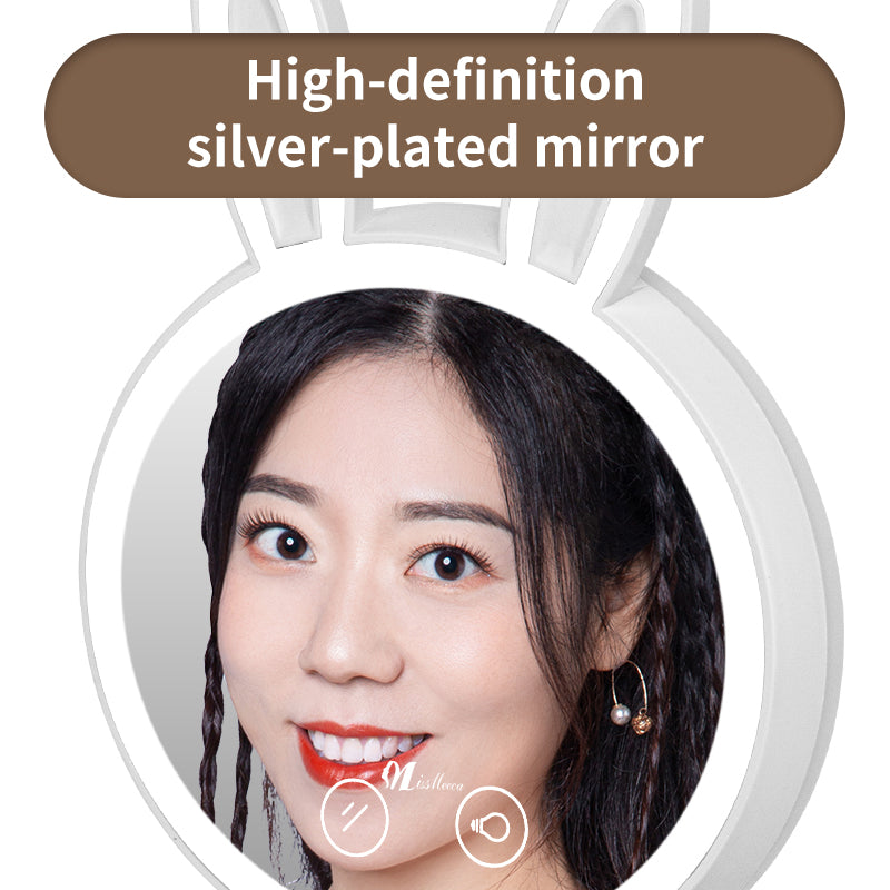 high-definition silver-plated mirror-crystal clear reflection-sleek finish