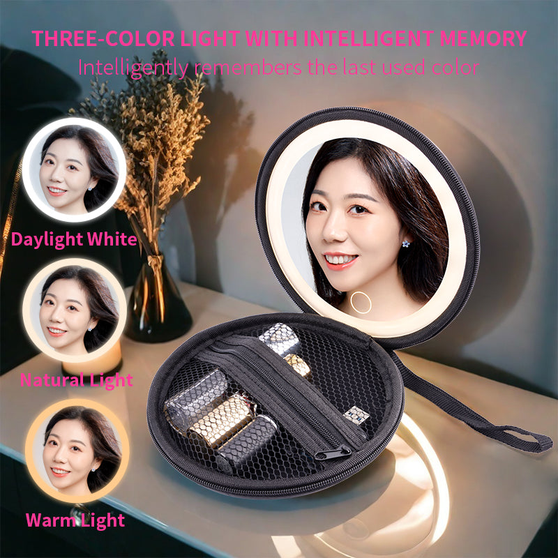 smart mirror lamp-remembers last used color-daylight natural warm light