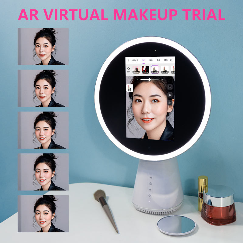 AR Virtual Makeup Trial Feature Display