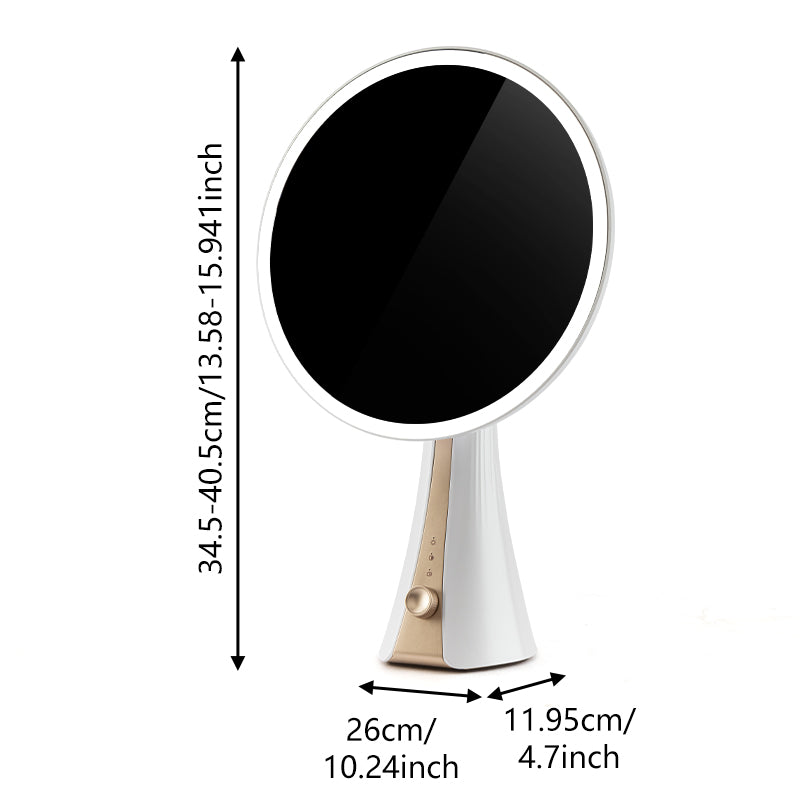 Smart magic mirror dimensions 13.6-16x10.2x4.7 inch