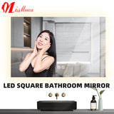 Wholesales LED Backlit Bathroom Mirror bathroom cabinet bathroom vanity led light smart mirror with makeup