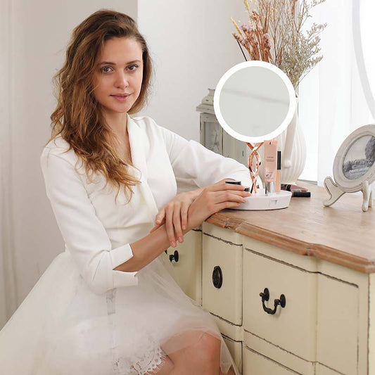 10x lighted makeup mirror