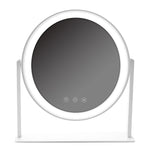 LED ring selfie Lighted Makeup Mirror with Power Locking Suction Cup