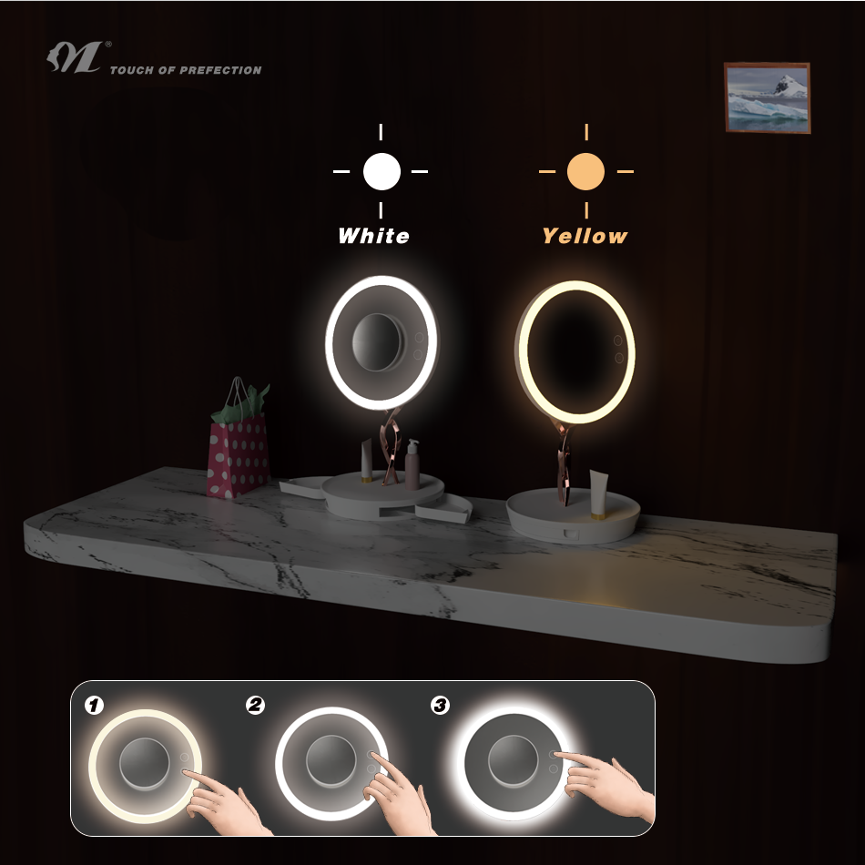 mirror with led lights