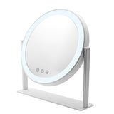 LED ring selfie Lighted Makeup Mirror with Power Locking Suction Cup
