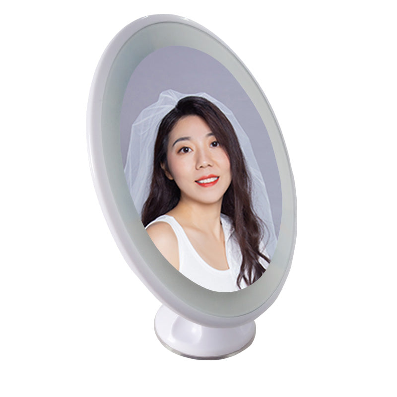 Specchio with 5X 7X 10X Magnifying Mirror and building in  1300mAh Li-battery circle mirror