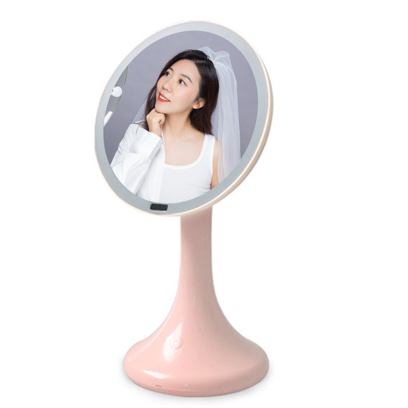Music Speaker Makeup Mirror With 29 pcs Lights X Ray Sensor Round Mirror
