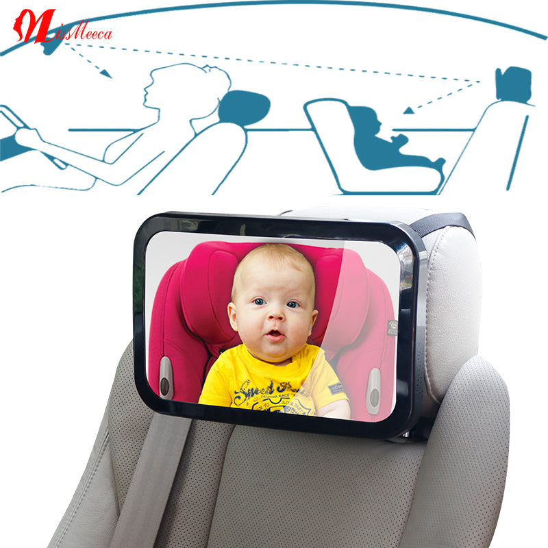 Missmeeca Espejo Espelhos Custom Mirror Rearview Shatterproof Safety Baby Car Mirror