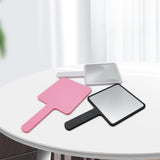 Handheld make up mirror with high definition glass handle mirror